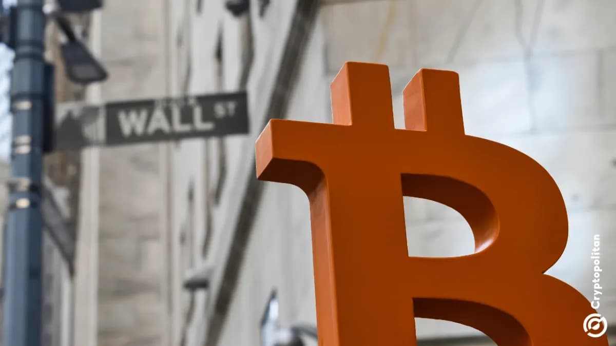 وول ستريت أضعفت Bitcoin، لكن المعركة لم تنتهِ بعد: تصريح لاودماوث لموقع Cryptopolitan في مؤتمر كونسنسوس ميامي - Cryptopolitan