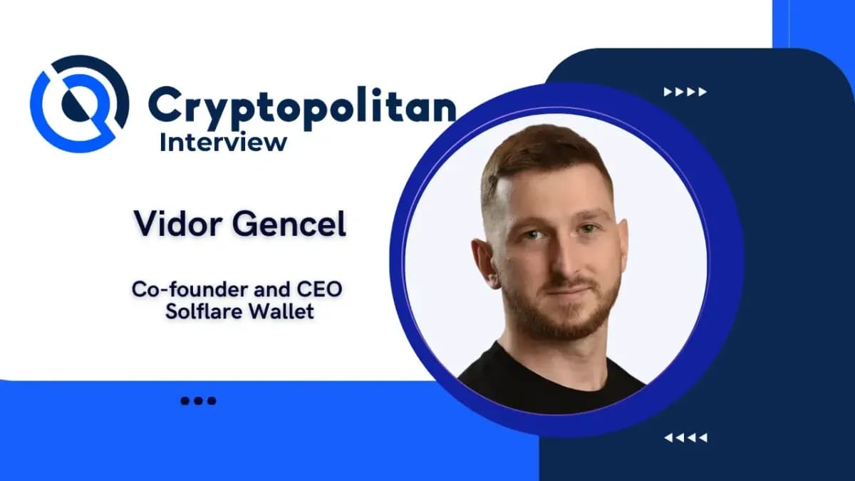 في مؤتمر Consensus Miami: مؤسس Solflare يصرح لموقع Cryptopolitan بأن فكرة استبدال محافظ العملات الرقمية بالبنوك "وهمية" - Cryptopolitan