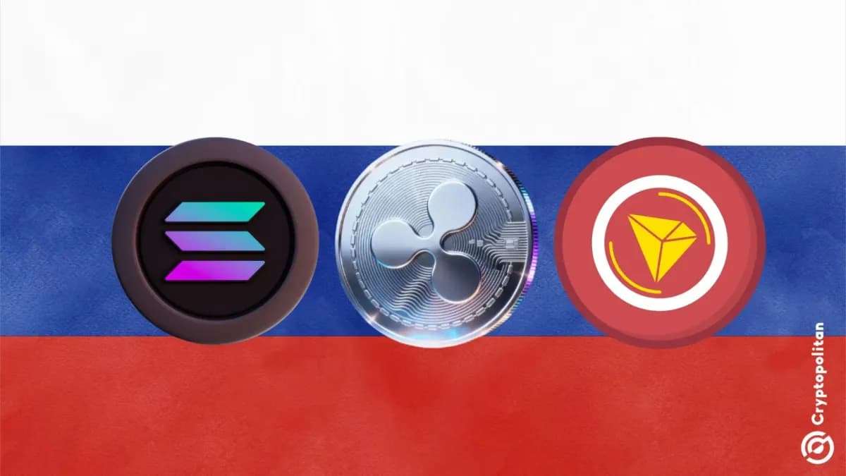 بورصة موسكو الروسية ستطرح عقودًا آجلة للعملات المشفرة على Solana، و XRP التابعة لشركة Ripple، Tron - Cryptopolitan