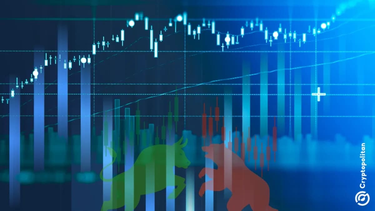 سوق التنبؤات يراهن بقوة على وصول الأصول المرجحة بالمخاطر إلى 50 مليار دولار مع ارتفاع قيمة الأسهم المُرمّزة إلى 1.5 مليار دولار - Cryptopolitan