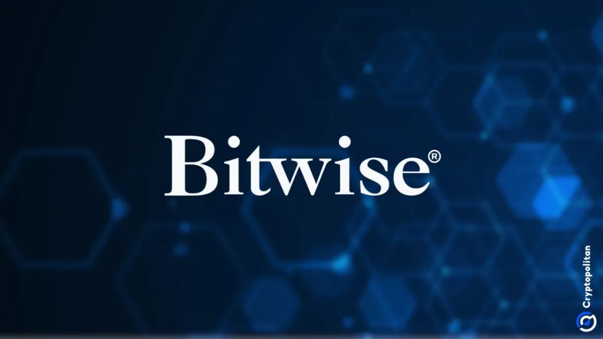 تعتزم شركة Bitwise توجيه 10% من رسوم صناديق المؤشرات المتداولة عالية السيولة إلى شراء أسهم عالية السيولة لتعزيز ميزانيتها العمومية - Cryptopolitan