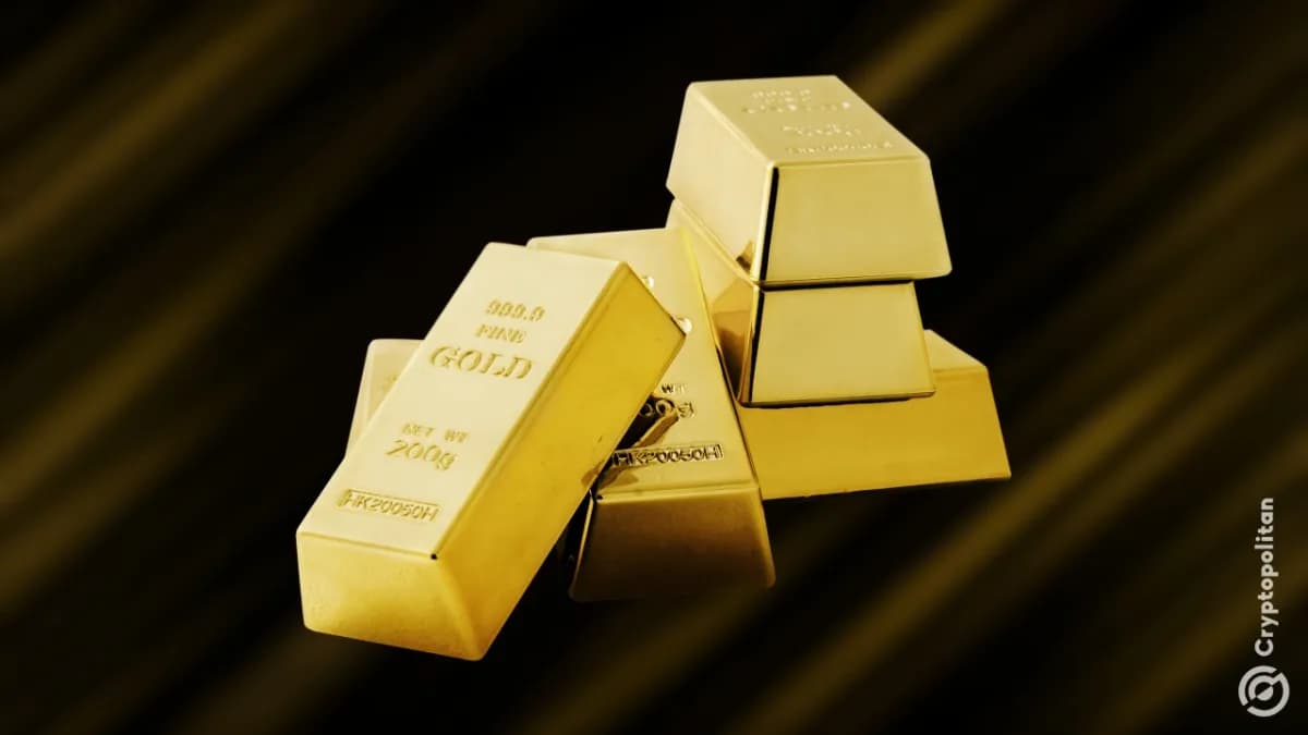 يشكل الذهب 99.8% من سوق السلع المُرمّزة بالكامل - Cryptopolitan