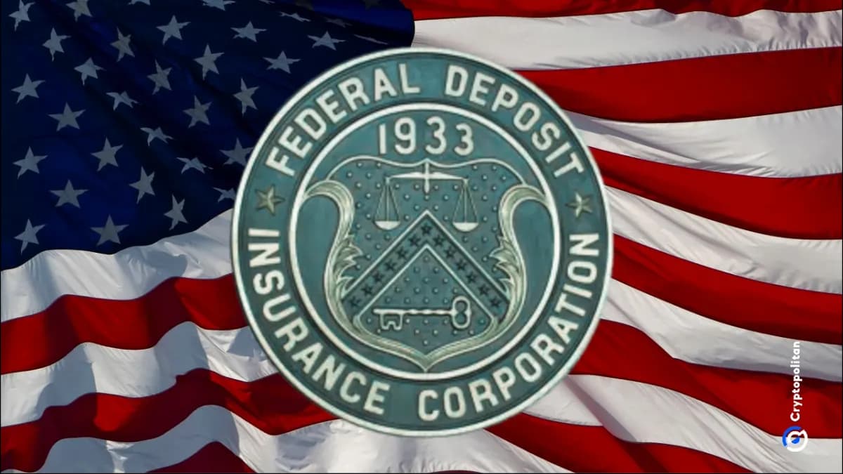 مؤسسة تأمين الودائع الفيدرالية (FDIC) تدرس توسيع نطاق الامتثال ليشمل مُصدري العملات المستقرة فيما يتعلق بالسرية المصرفية ومعايير العقوبات - Cryptopolitan