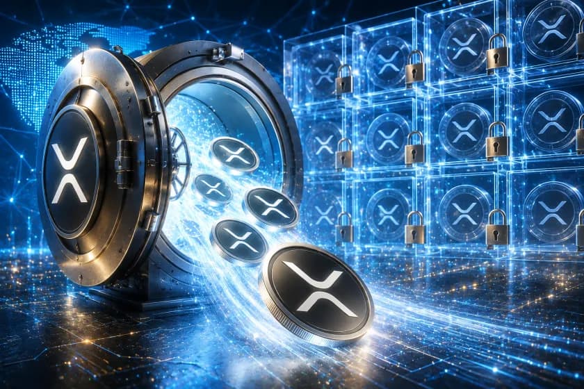 شركة الريبل تطلق مليار XRP جديدة: كم تبقى في حساب الضمان؟